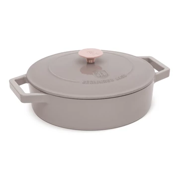 Berlinger Haus Alacsony lábas 26 cm öntöttvas Taupe Collection BH/6527