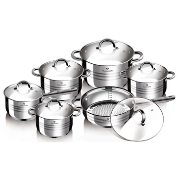 Blaumann Edénykészlet 12 részes rozsdamentes Gourmet Line BL-1410
