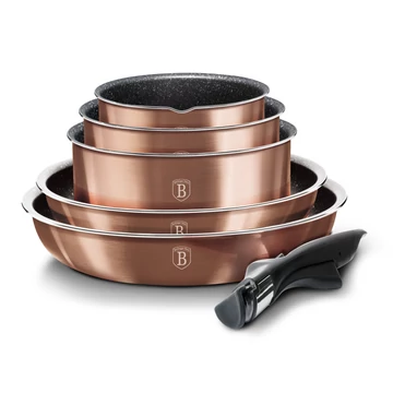 Berlinger Haus Edénykészlet márvány bevonattal 12 részes Metallic Line Rose Gold Edition BH/1591