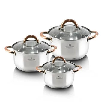 Blaumann Edénykészlet 6 részes rozsdamentes Gourmet Line BL-3274