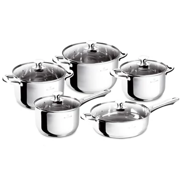 Blaumann Edénykészlet 10 részes rozsdamentes Gourmet Line BL-3874