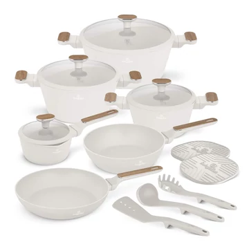 Berlinger Haus Edénykészlet 15 részes titánpro bevonat Sahara Nordic Collection BH/8325