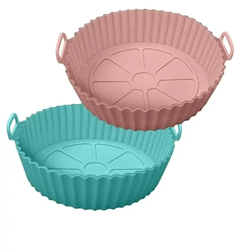 Szilikon betét air fryer/ forrólevegős sütőhöz kerek 20*5 cm szilikon T10135