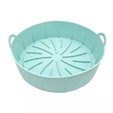 Szilikon betét air fryer/ forrólevegős sütőhöz kerek 24*6 cm szilikon T10137