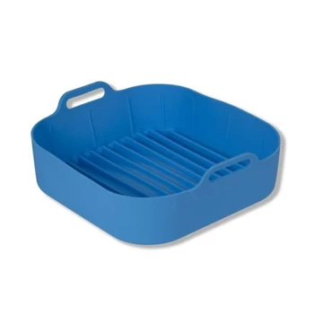 Szilikon betét air fryer/ forrólevegős sütőhöz 22 * 22 * 6,5 cm  T10138