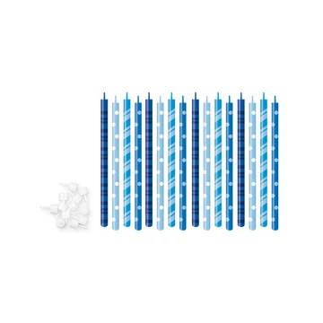 Tescoma Tortagyertya 12 cm 16 db kék DELÍCIA KIDS 630990.30