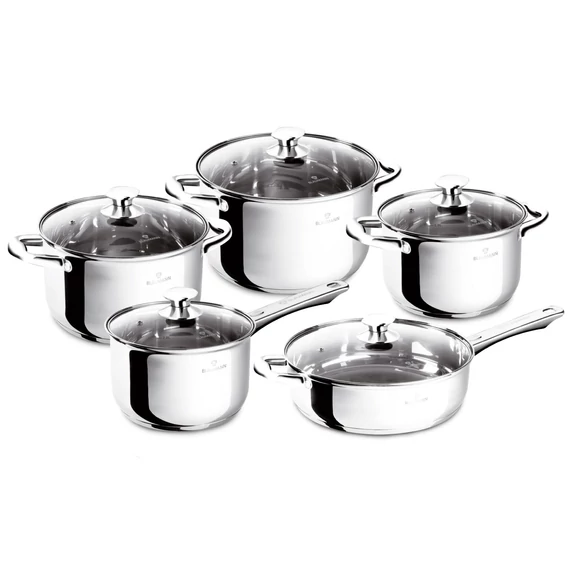 Blaumann Edénykészlet 10 részes rozsdamentes Gourmet Line BL-3874