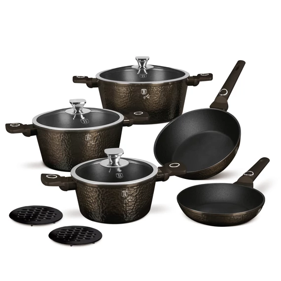 Berlinger Haus Edénykészlet 10 részes titánpro bevonat Primal Gloss Collection BH/8243