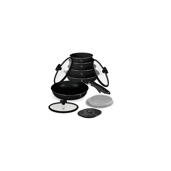 Berlinger Haus Edénykészlet 13 részes titánpro bevonat Matte Black Collection BH/8248N