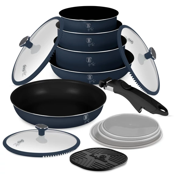 Berlinger Haus Edénykészlet 13 részes titánpro bevonat Deep Sea Collection BH/8417