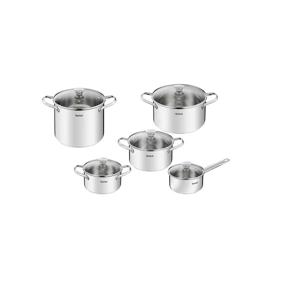 Tefal Edénykészlet 10 részes rozsdamentes + üveg Cook Eat B921SA55