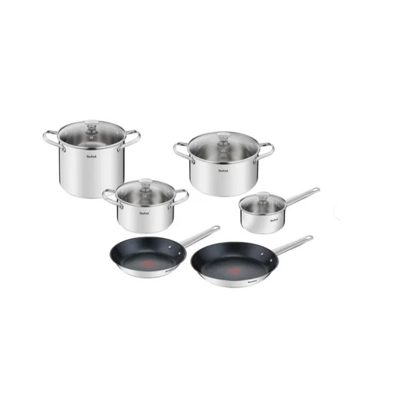 Tefal Edénykészlet 10 részes rozsdamentes + üveg Cook Eat B922SA55