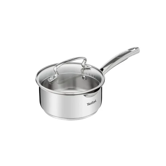 Tefal Nyeles lábas fedővel 18 cm rozsdamentes + üveg Duetto+ G7192356