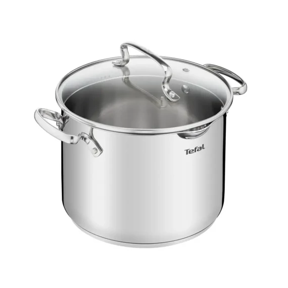 Tefal Fazék fedővel 22 cm rozsdamentes + üveg Duetto+ G7197956