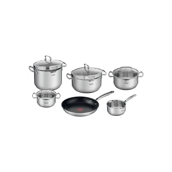 Tefal Edénykészlet 10 részes rozsdamentes Duetto+ G732SA55