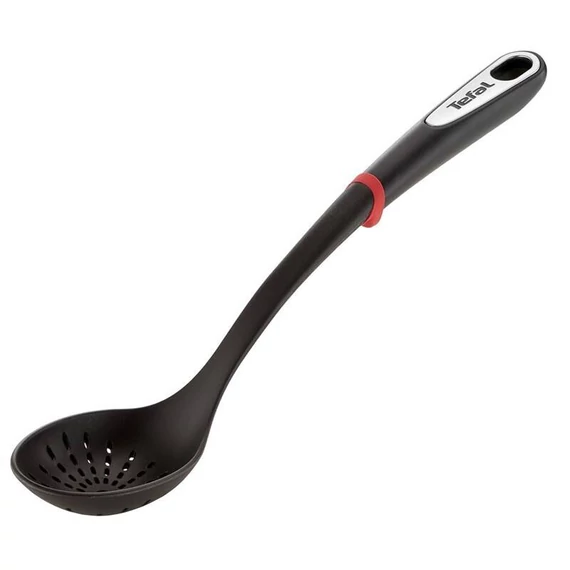 Tefal Kiszedőkanál / lyukas kanál 34 cm hőálló műanyag fekete Ingenio K2060314