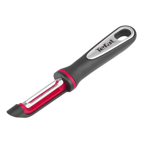 Tefal Zöldséghámozó 20 cm rozsdamentes és műanyag fekete / piros Ingenio K2071014