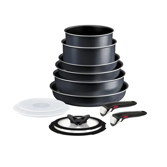 Tefal Edénykészlet 12 részes alumínium + tapadásmentes bevonat Ingenio So Light L7239223