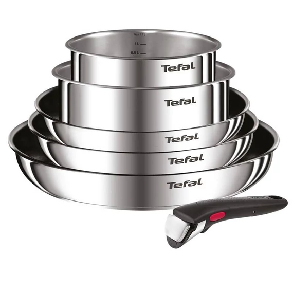 Tefal Edénykészlet 6 részes rozsdamentes Cook Eat L881S604