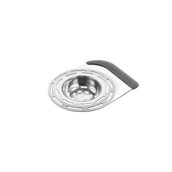 Tescoma Szűrő mosogatóba spatulával 9 x 7 cm rozsdamentes műanyag PRESTO 115216.00