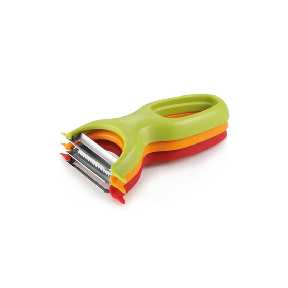 Tescoma Zöldséghámozó 3 db-os készlet rozsdamentes acél és műanyag PRESTO Expert 421006.00