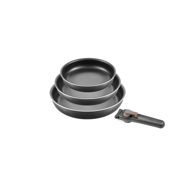 Tescoma Serpenyőkészlet levehető nyéllel 4 részes VARIO 597910.00