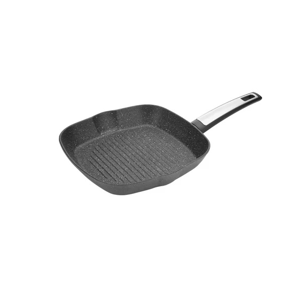 Tescoma Grillserpenyő 26 x 26 cm tapadásmentes bevonat i-PREMIUM Stone 602466.00