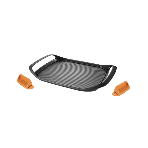 Tescoma Grillserpenyő 42 x 28 cm rozsdamentes acél SmartCLICK 605068.00