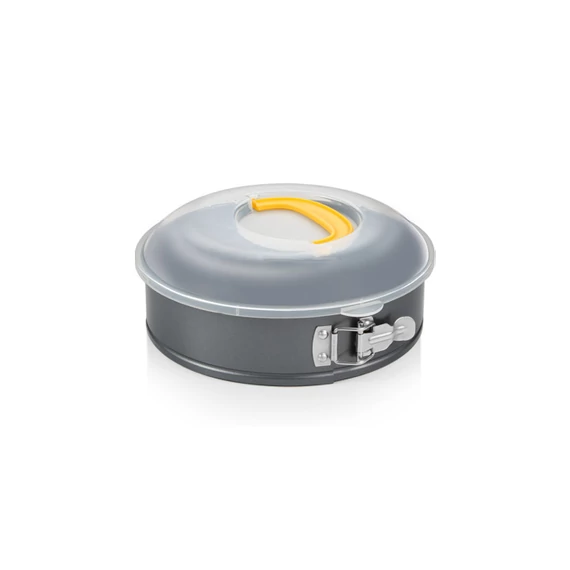 Tescoma Kapcsos tortaforma 26 cm fedővel műanyag DELÍCIA 623264.00