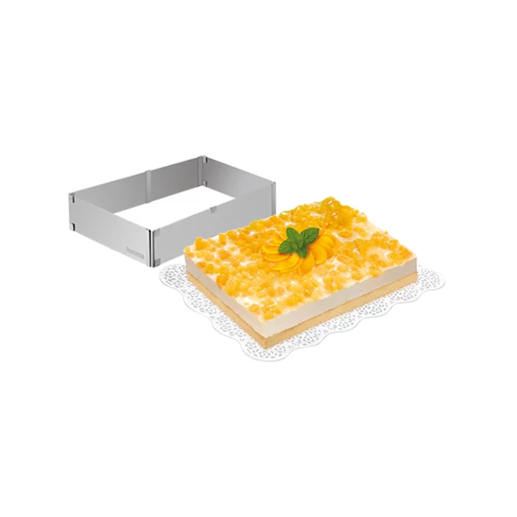 Tescoma Állítható téglalap alakú tortakeret rozsdamentes acél DELÍCIA 623382.00