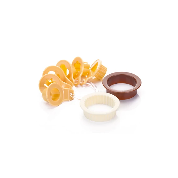 Tescoma Hagyományos omlós teasütemény kiszúrók 8 db műanyag DELÍCIA 630910.00