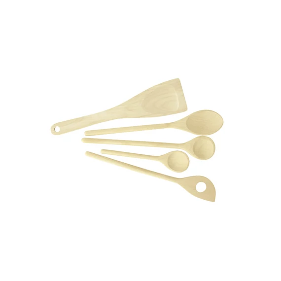 Tescoma Főzőkanalak és lapátkanalak szett 5 db tapadásmentes bevonat WOODY 637428.00