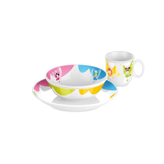 Tescoma Gyermek étkészlet tündérek 3 db porcelán BAMBINI 667950.00