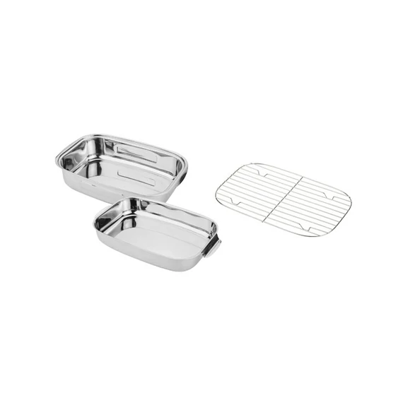 Tescoma Tepsi fedővel 36 x 24 cm rozsdamentes acél EXCLUSIVE 713066.00
