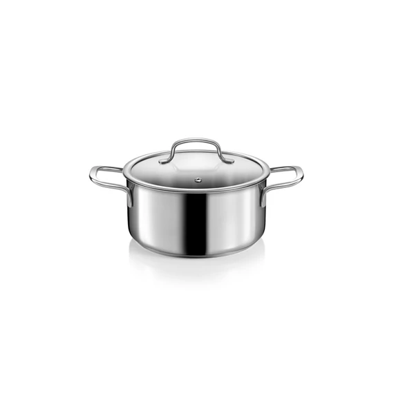 Tescoma Lábas fedővel 24 cm 5,0 l rozsdamentes acél OPTIMA 717530.00