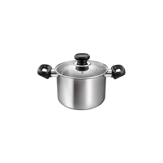 Tescoma Fazék fedővel 18 cm 3,0 l rozsdamentes acél BRAVA 730818.00