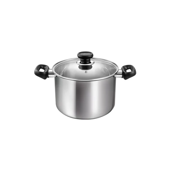 Tescoma Fazék fedővel 22 cm 5,5 l rozsdamentes acél BRAVA 730822.00