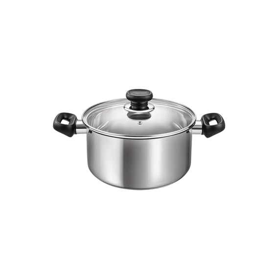 Tescoma Lábas fedővel 24 cm 5,0 l rozsdamentes acél BRAVA 730924.00