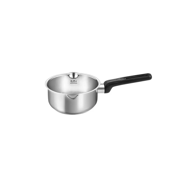 Tescoma Nyeles lábas kétoldali kiöntővel 12 cm 0,5 l rozsdamentes acél BRAVA 730942.00