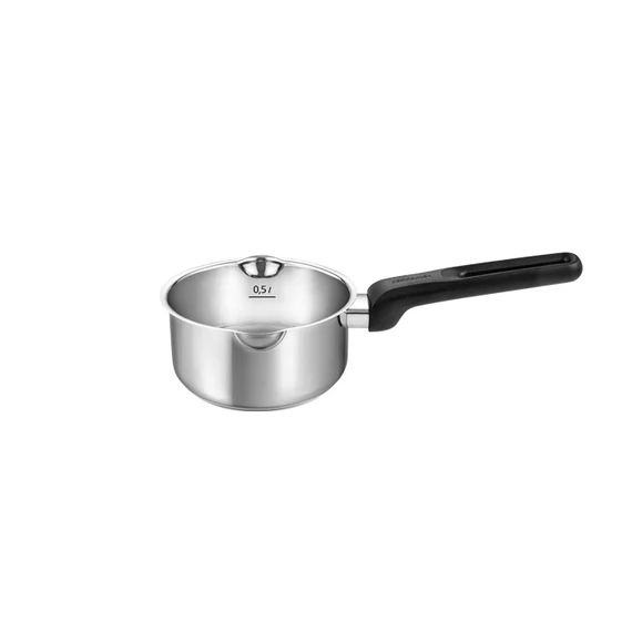 Tescoma Nyeles lábas kétoldali kiöntővel 14 cm 1,0 l rozsdamentes acél BRAVA 730944.00