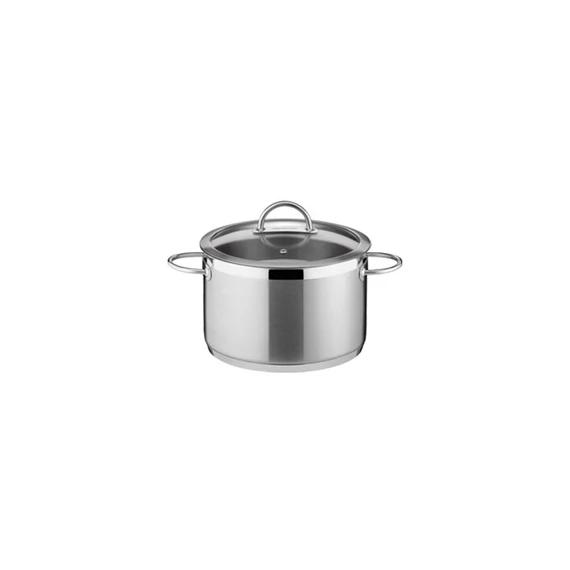 Tescoma Fazék fedővel 22 cm 5,5 l rozsdamentes acél VISION 779022.00