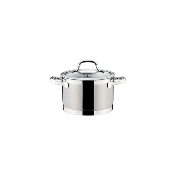 Tescoma Fazék fedővel 18 cm 3,0 l rozsdamentes acél PRESIDENT 780222.00