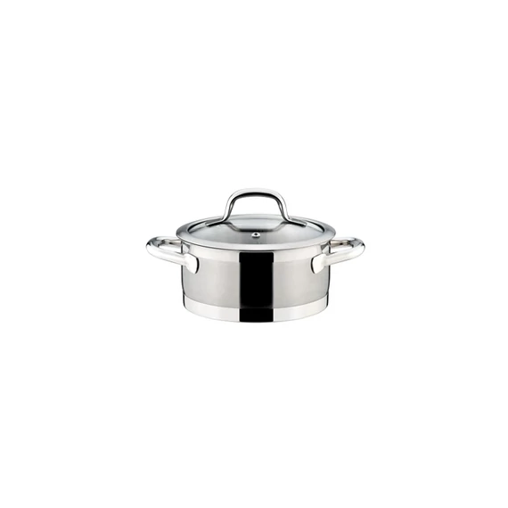 Tescoma Lábas fedővel 18 cm 2,0 l rozsdamentes acél PRESIDENT 780242.00