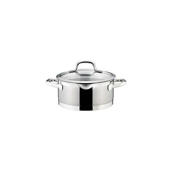 Tescoma Lábas szűrőfedővel 20 cm 3,0 l rozsdamentes acél PRESIDENT 780253.00