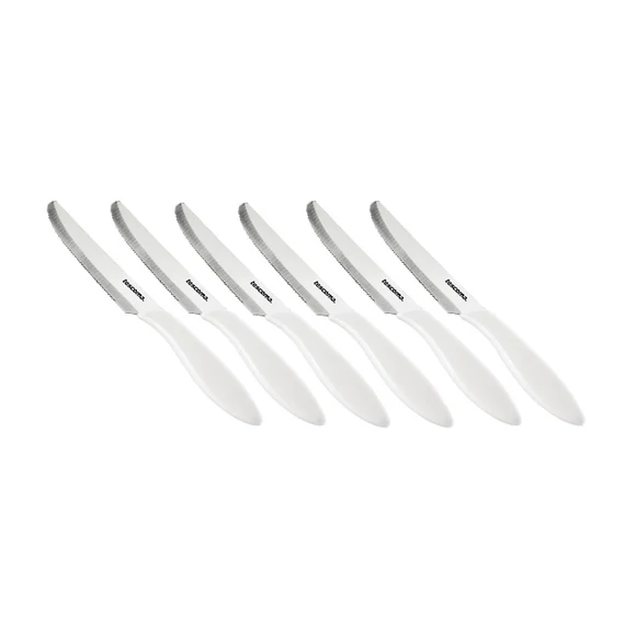 Tescoma Evőkés 12 cm 6 db fehér rozsdamentes acél és műanyag PRESTO 863054.11
