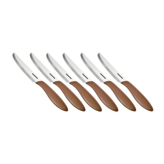 Tescoma Evőkés 12 cm 6 db barna rozsdamentes acél és műanyag PRESTO 863054.35