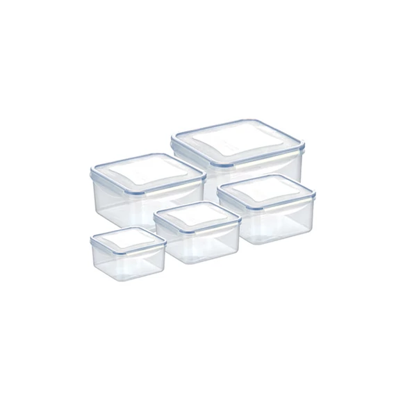 Tescoma Négyzet alakú ételtároló doboz 5 db FRESHBOX 892044.00