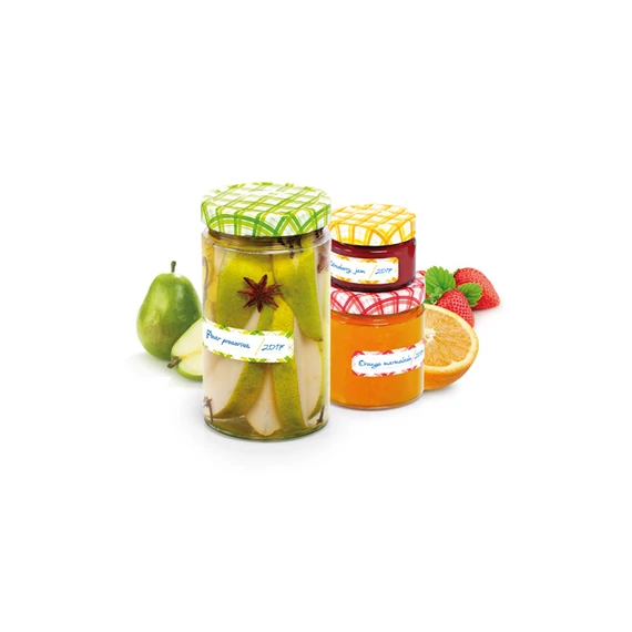 Tescoma Befőttesüveg öntapadó matrica 24 db DELLA CASA 895290.00