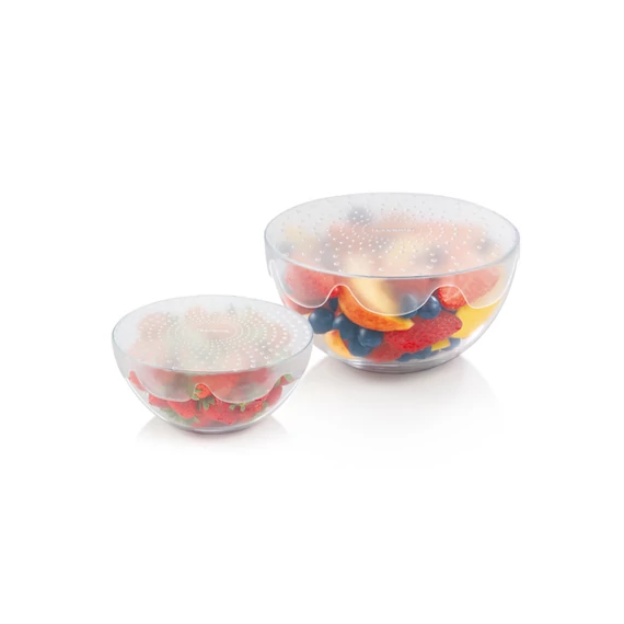 Tescoma Rugalmas szilikonfedők 17 és 23 cm 2 db-os készlet 4FOOD 897110.00
