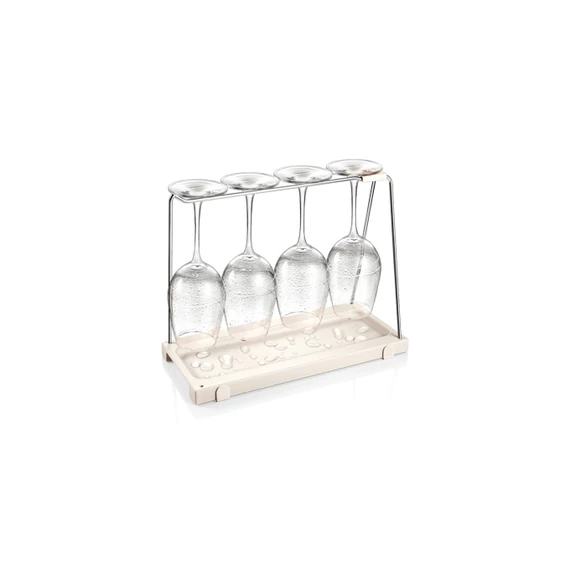Tescoma Borospohártartó csepegtetővel 330 x 148 mm rozsdamentes acél FlexiSPACE 899488.00